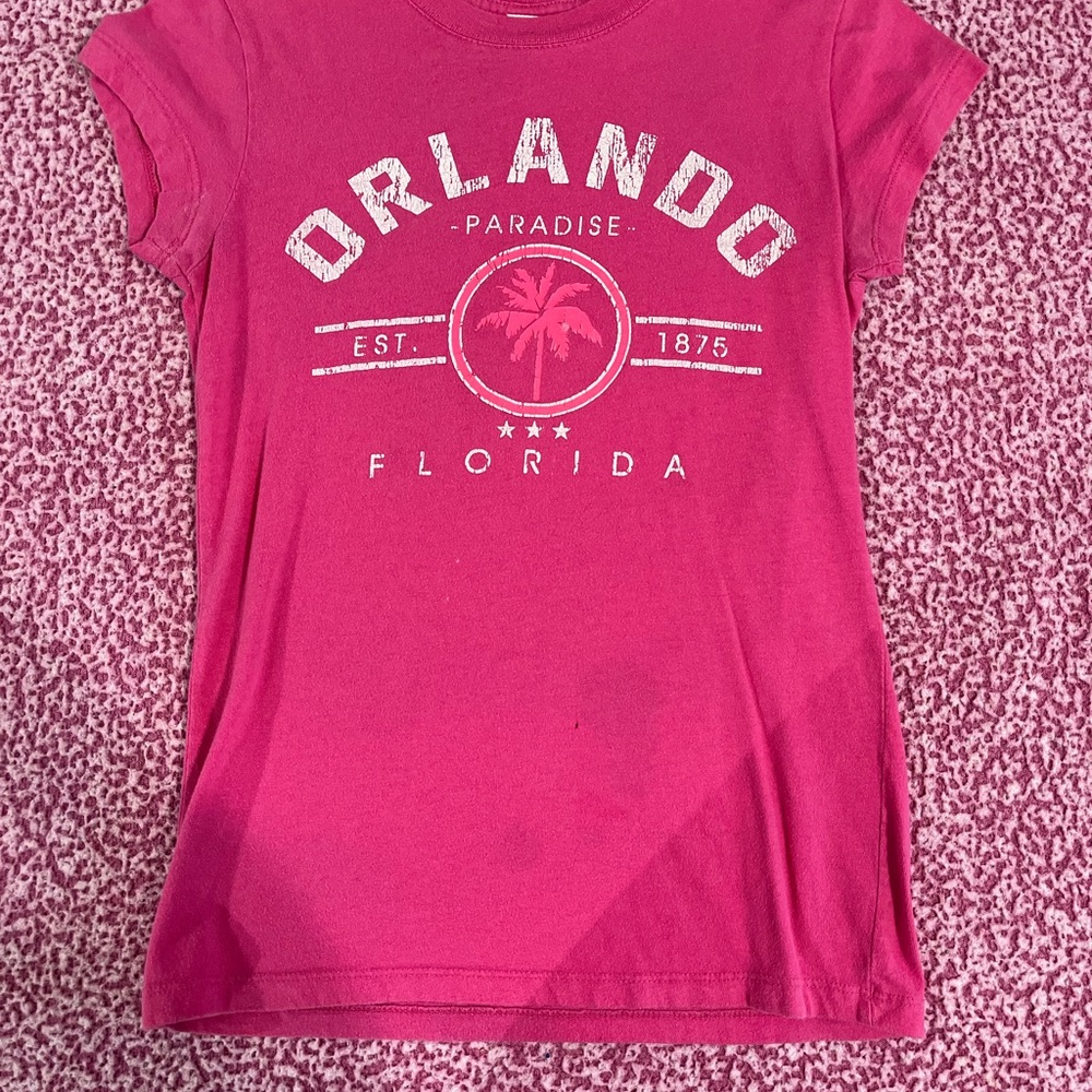 Only Kids Orlando Paradise Pink Tee